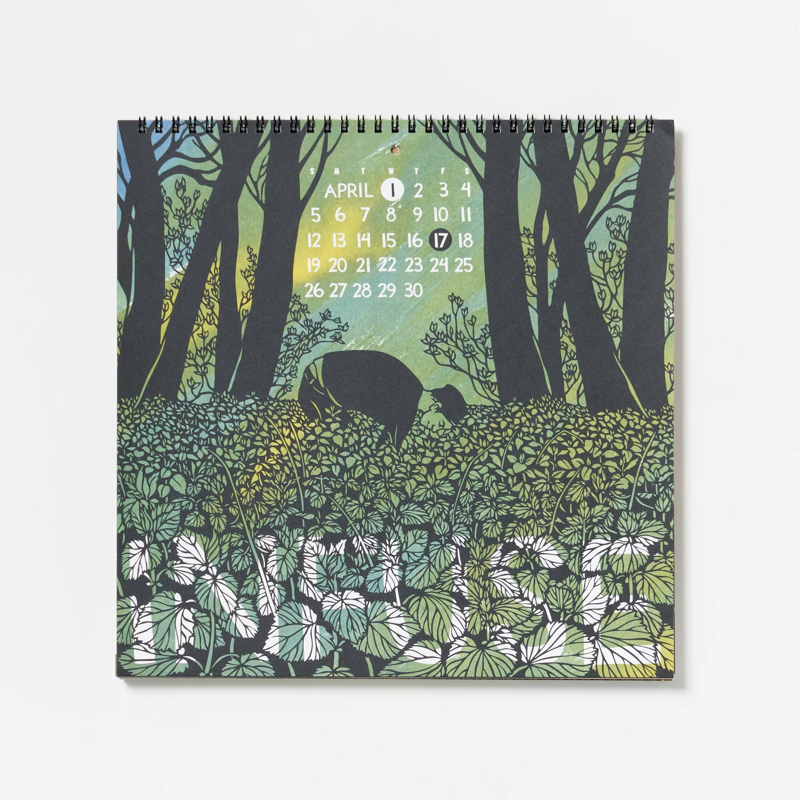 Courage - 2026 Wall Calendar By Nikki McClure