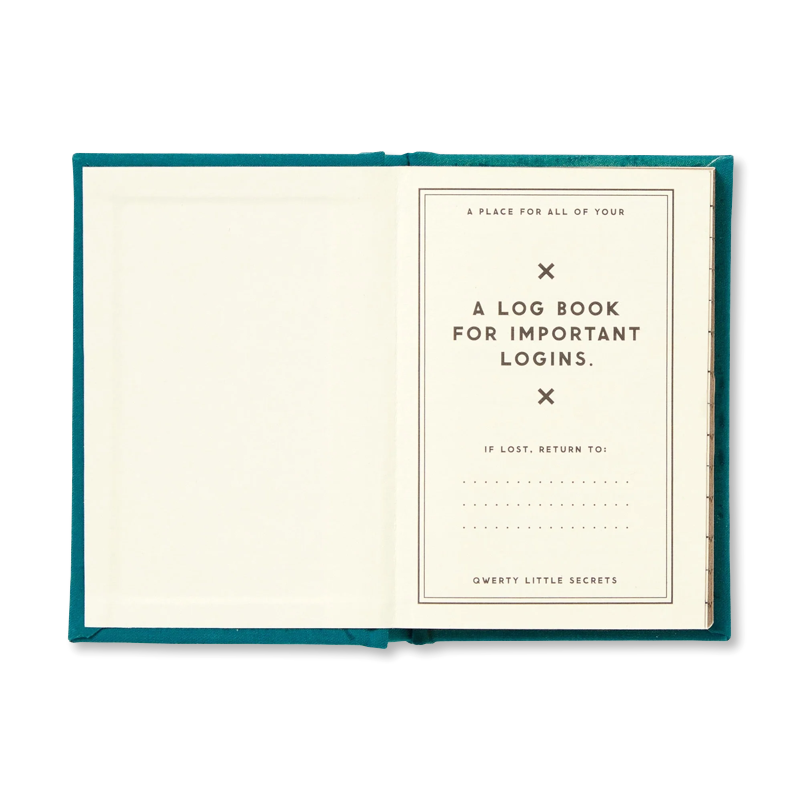 Definitely Not My Passwords Tiny Journal