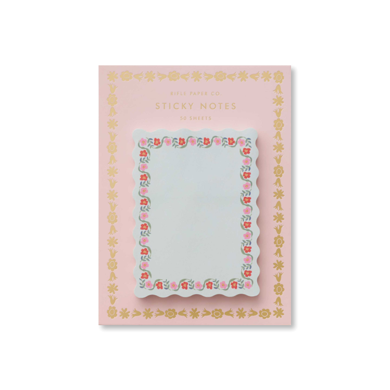 Rifle Paper Co. Delphine Sticky Notes