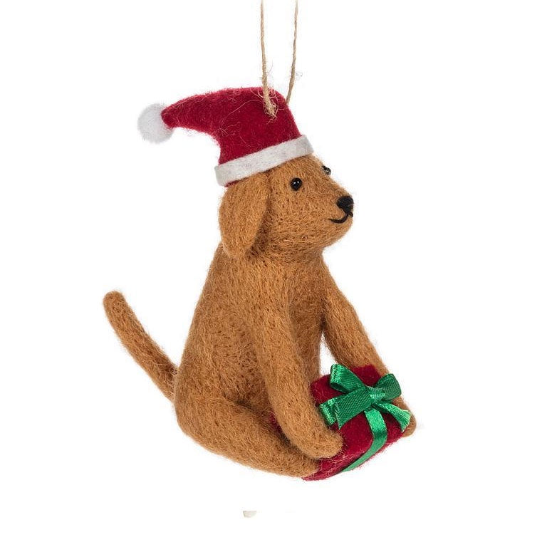 Maple Dog Ornament