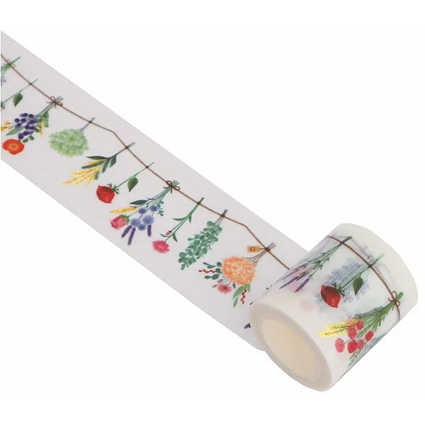 Dried Flower Washi Tape 45mm