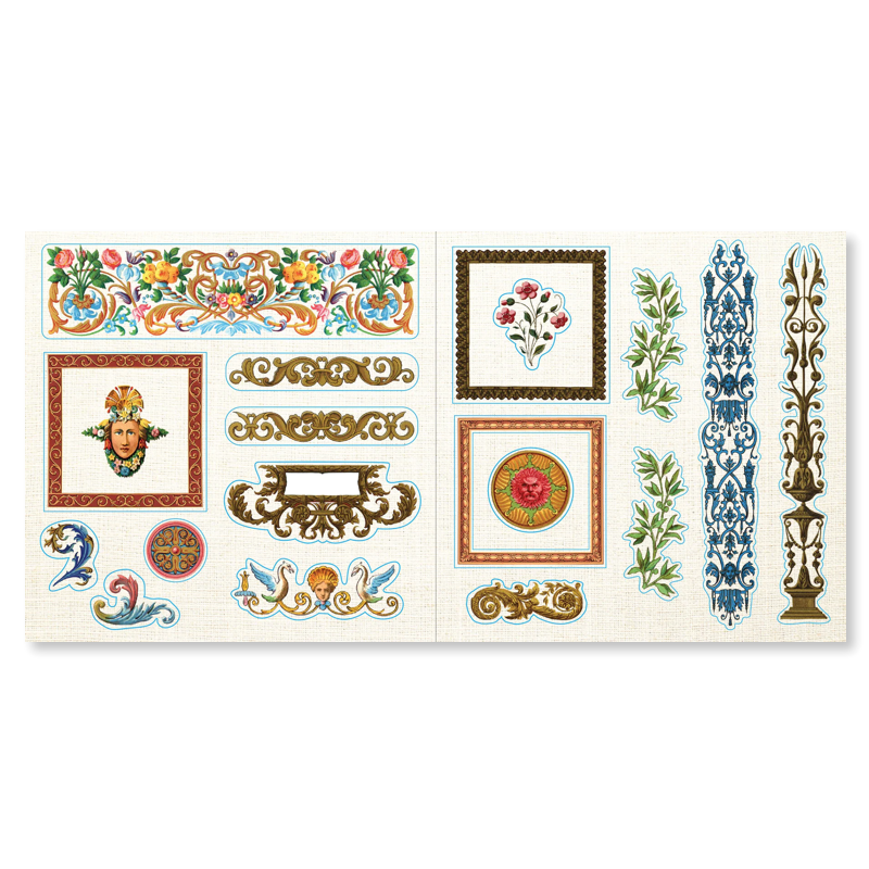 Loads of Ephemera Vintage Sticker Book