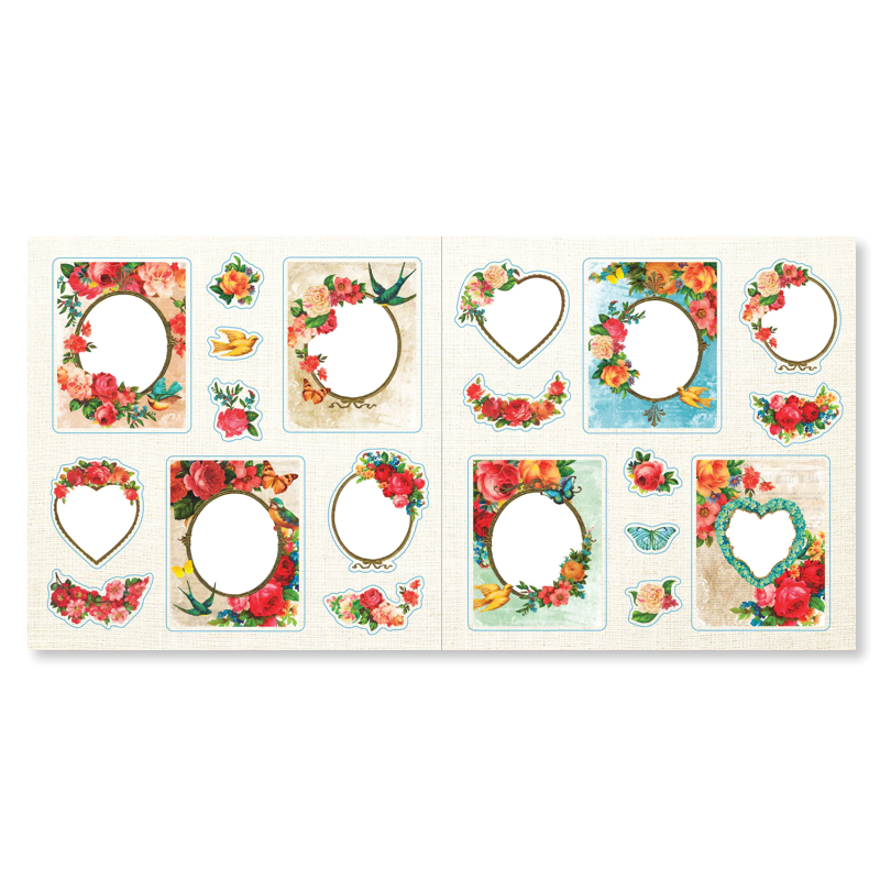 Loads of Ephemera Vintage Sticker Book