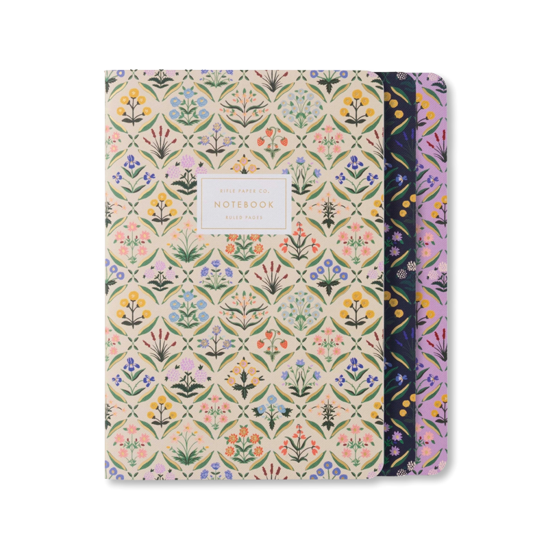 Rifle Paper Co. Estee Notebooks S/3
