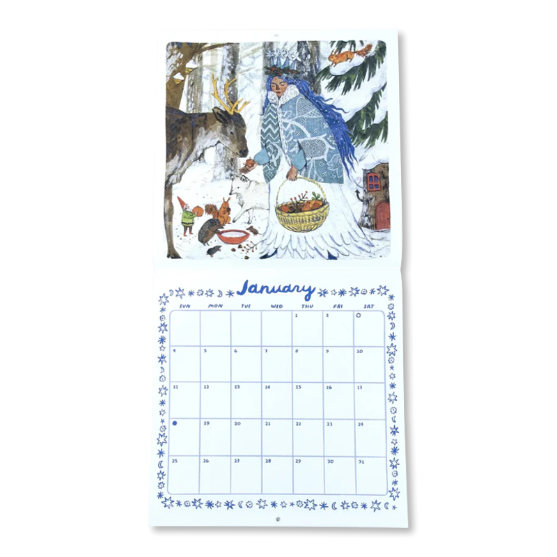 Phoebe Wahl Fairy Folk 2026 Calendar
