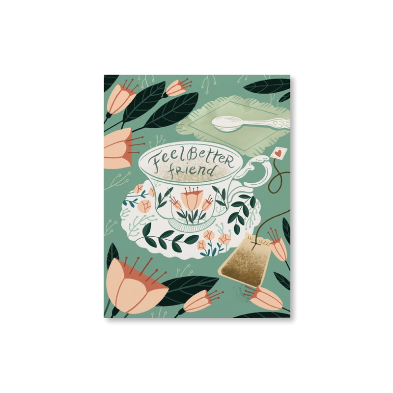Feel Better Friend Single Card