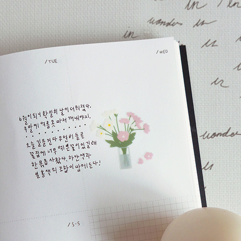 Fleur Deco Sticker Sheet