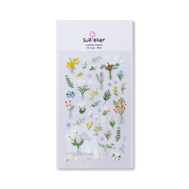 Fleur Deco Sticker Sheet