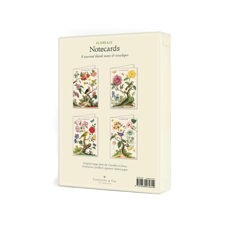 Floreale Assorted Set of 8 Notecards