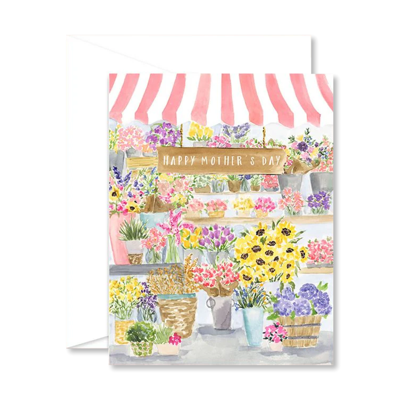 Mother's Day Flower Shop Single Card