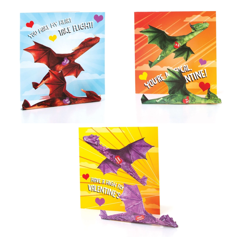 Flying Dragon Valentines