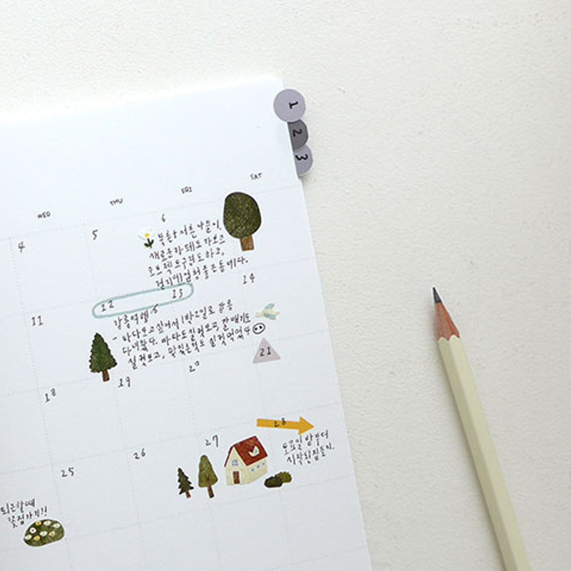 Forest Deco Sticker Sheet