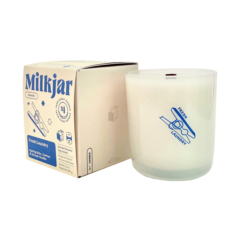 Fresh Laundry 8oz Soy Candle