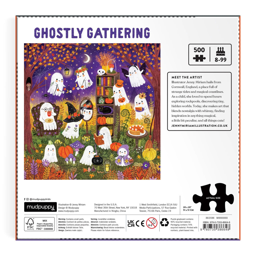 Ghostly Gathering 500 Piece Puzzle