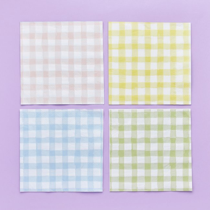 Gingham Napkins