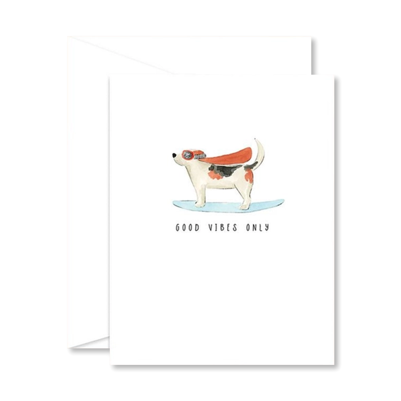 Good Vibes Only Single Card