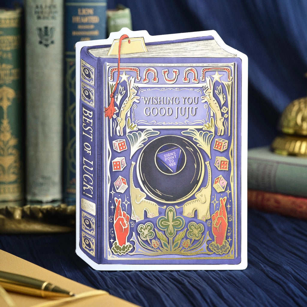 Wishing You Good Juju Book Cover Single Card