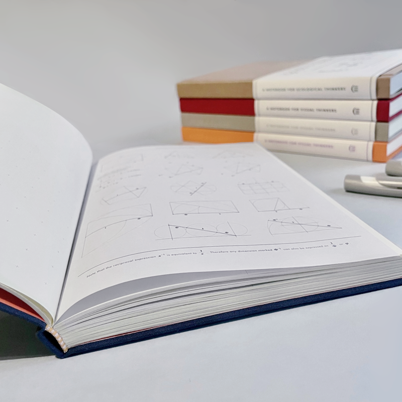 Grids & Guides Journal - Navy