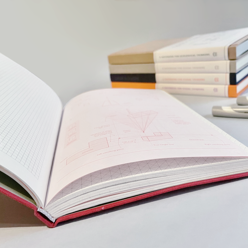 Grids & Guides Journal - Red