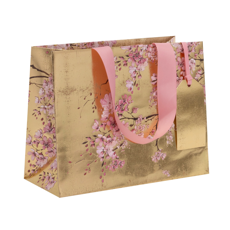 Gilded Blossom Medium Gift Bag