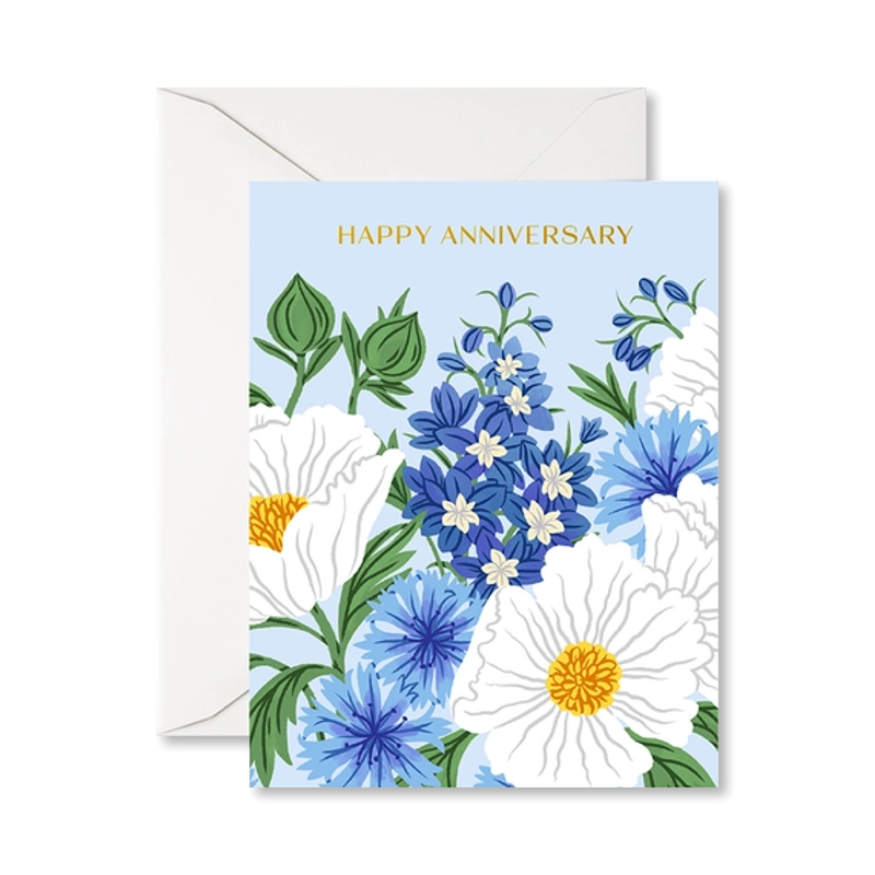 Happy Anniversary Single Card