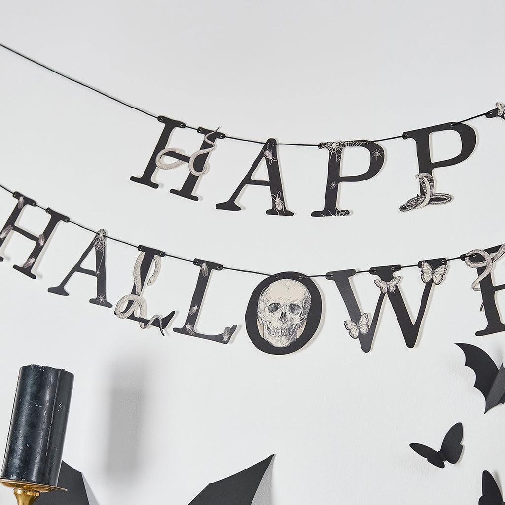 Creepy Chic Halloween Garland - 2m
