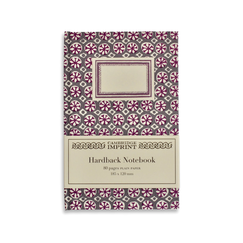 Hardback Notebook - French Lavender Sea Urchin