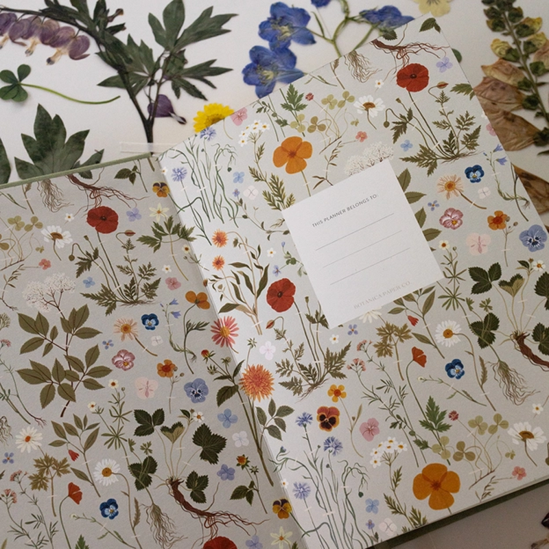 Herbarium Undated Planner