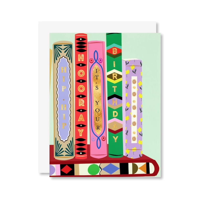 Hip Hip Hooray Books Single Card