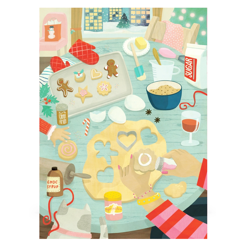 Holiday Baking 500 Piece Puzzle