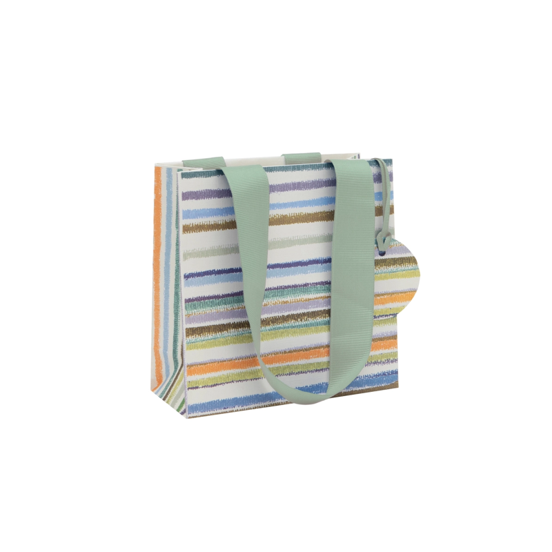 Horizontal Stripes Small Gift Bag