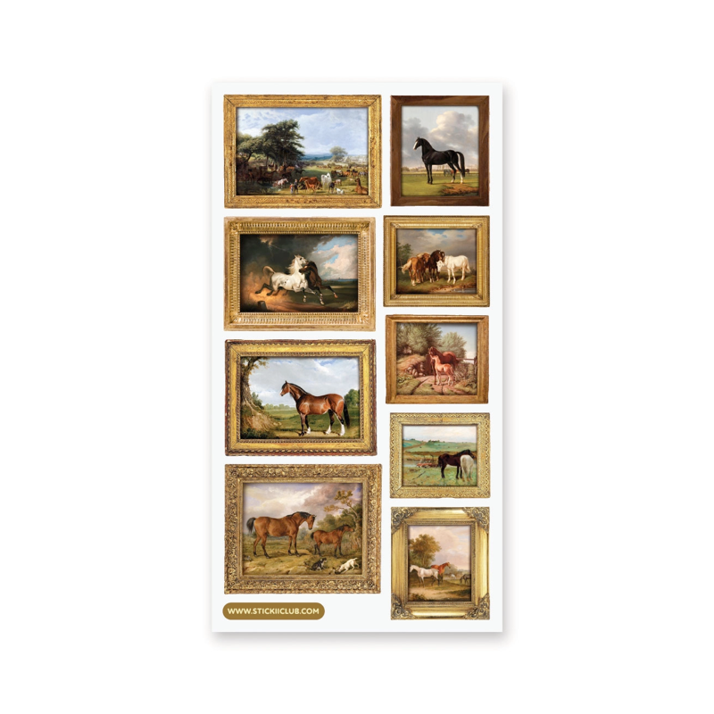 The Horse Gallery Sticker Set