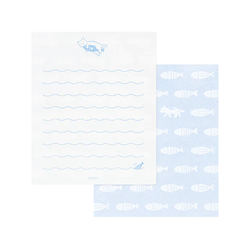 Hungry Cat Mini Stationery Set