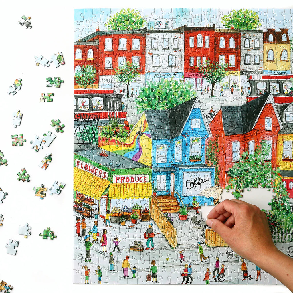 Toronto Kensington Market Puzzle - 1000pc