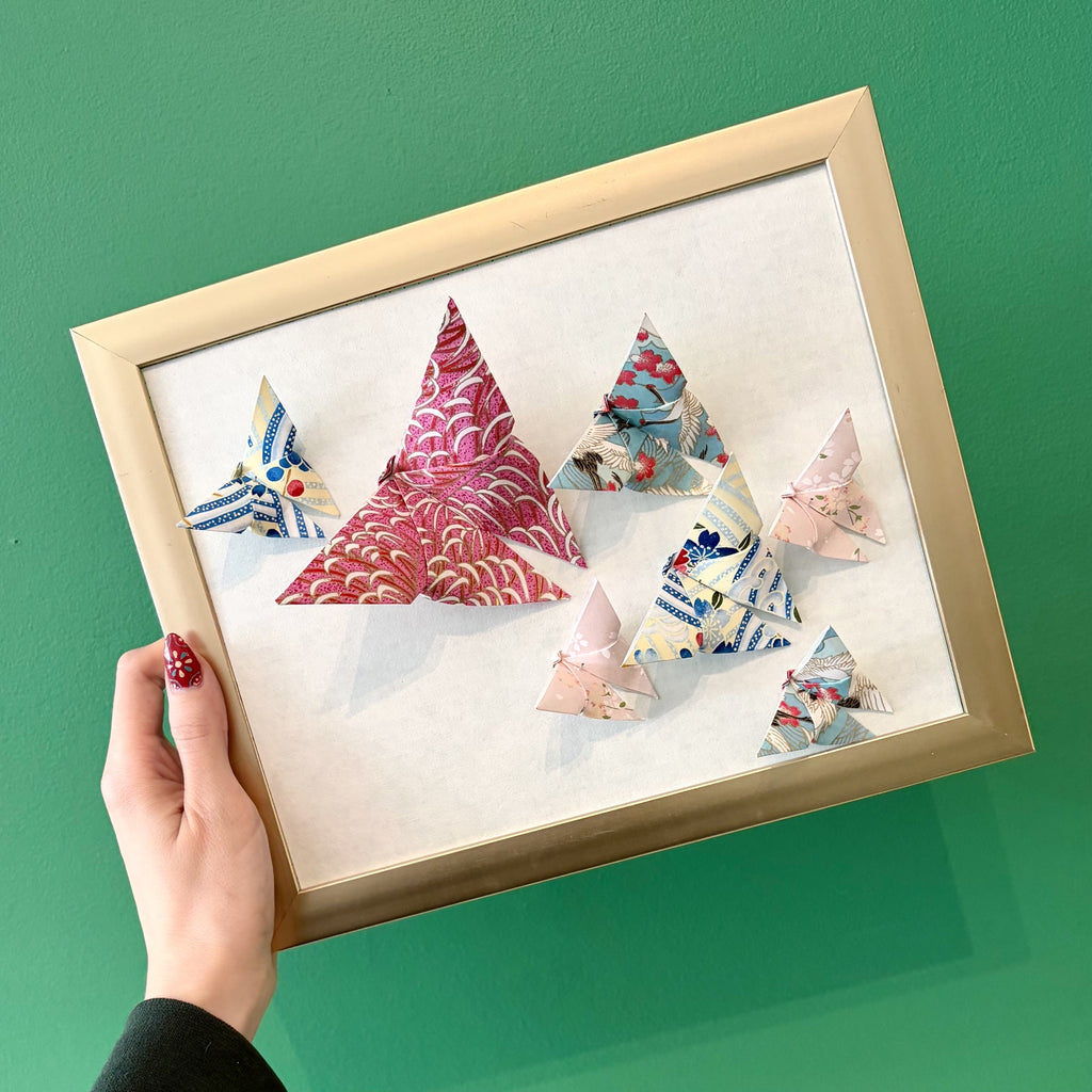 Framed Kaleidoscope: Origami Butterfly Workshop