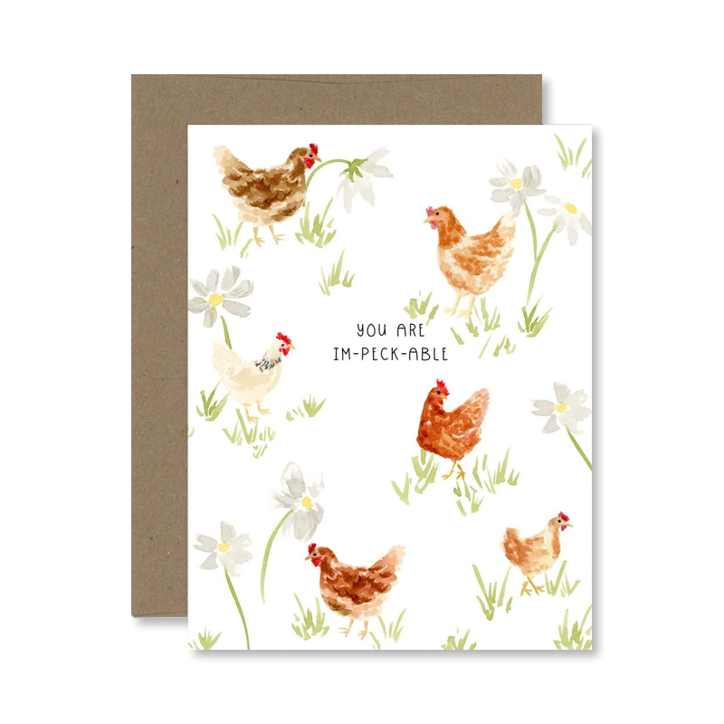 Im-peck-able Single Card