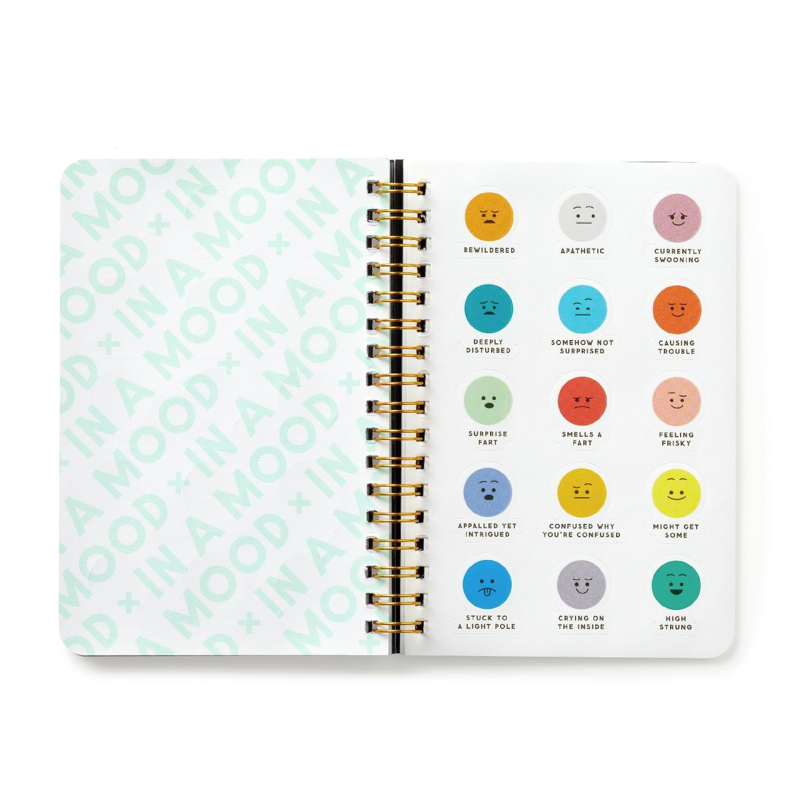 In A Mood Sticker Book