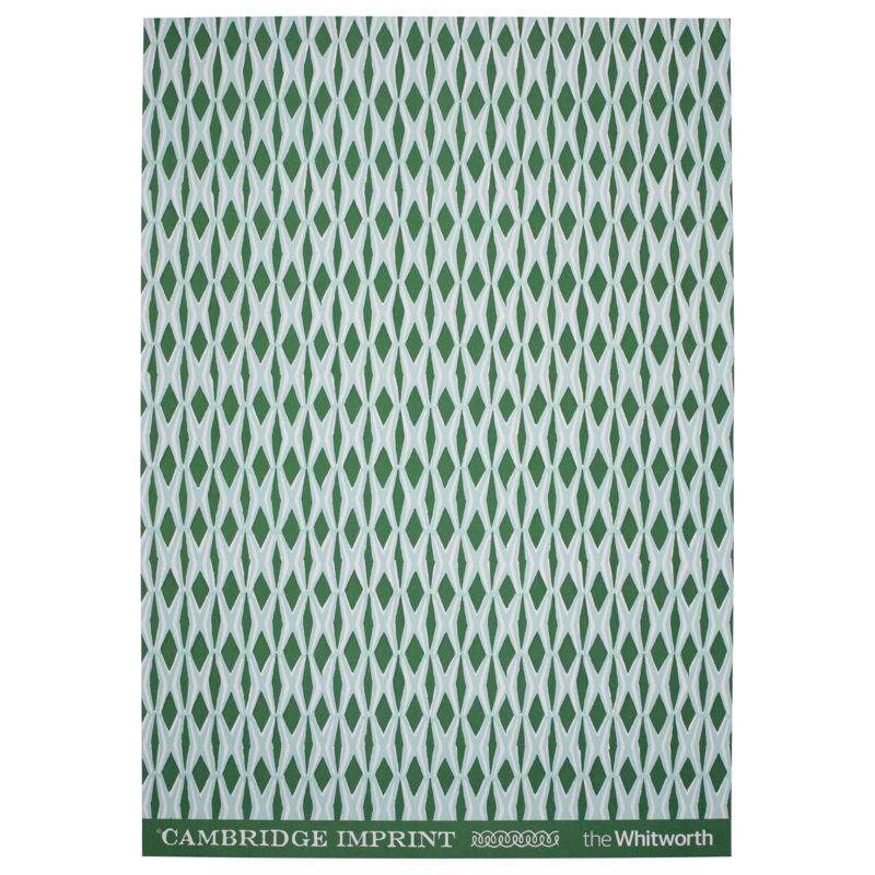 Jade & Forest Green Smocking Patterned Paper Gift Wrap