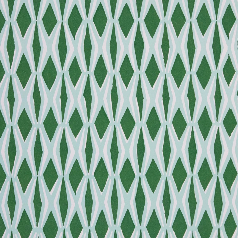 Jade & Forest Green Smocking Patterned Paper Gift Wrap