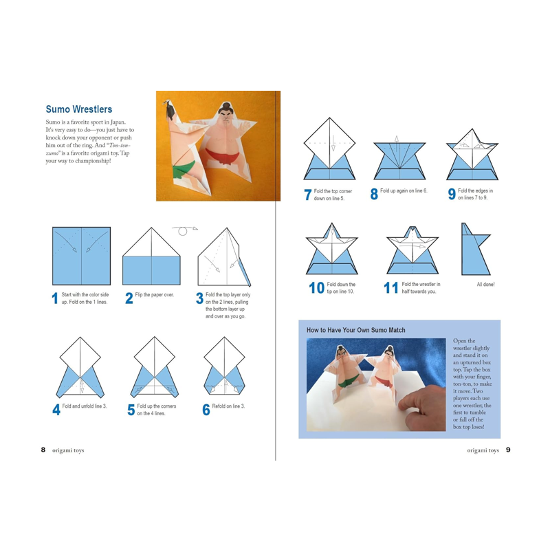 Japanese Paper Toys Kit