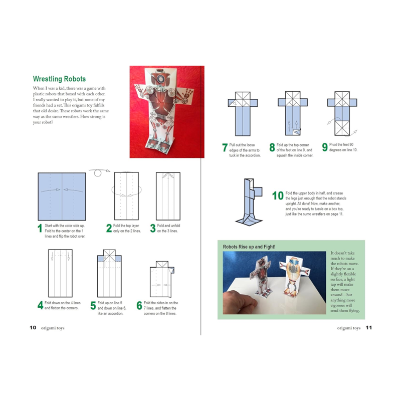 Japanese Paper Toys Kit