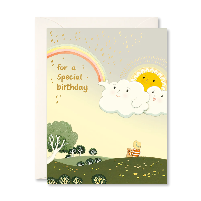 Joyful Sky Birthday Single Card
