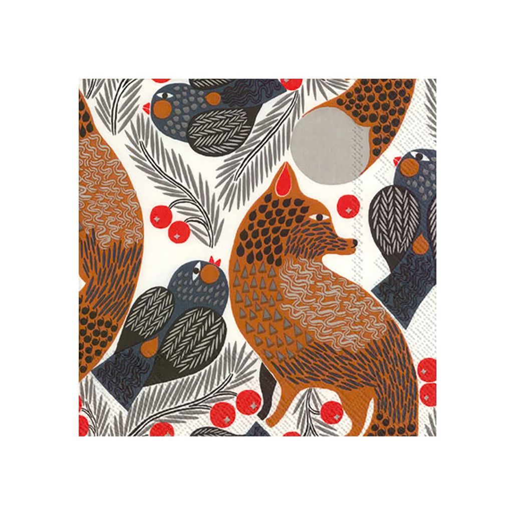 Marimekko Ketunmarja White Paper Napkins