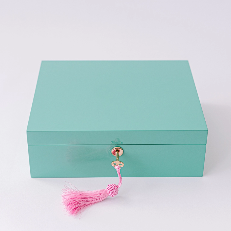 Bird Menagerie Illumination Lacquered Keepsake Stationery Set