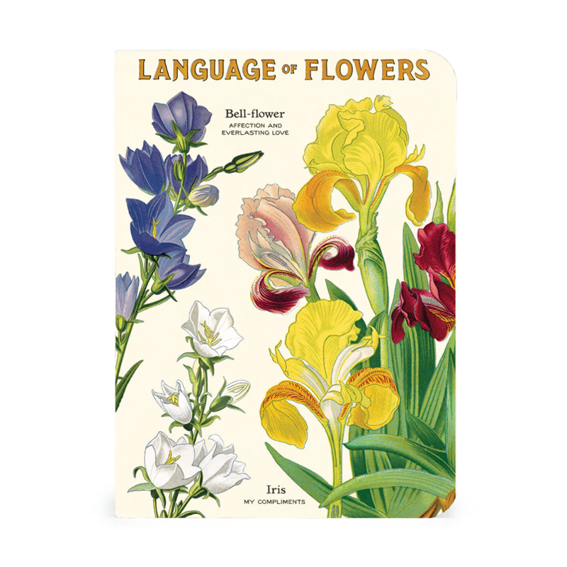Cavallini Mini Language of Flowers Notebook Set/3