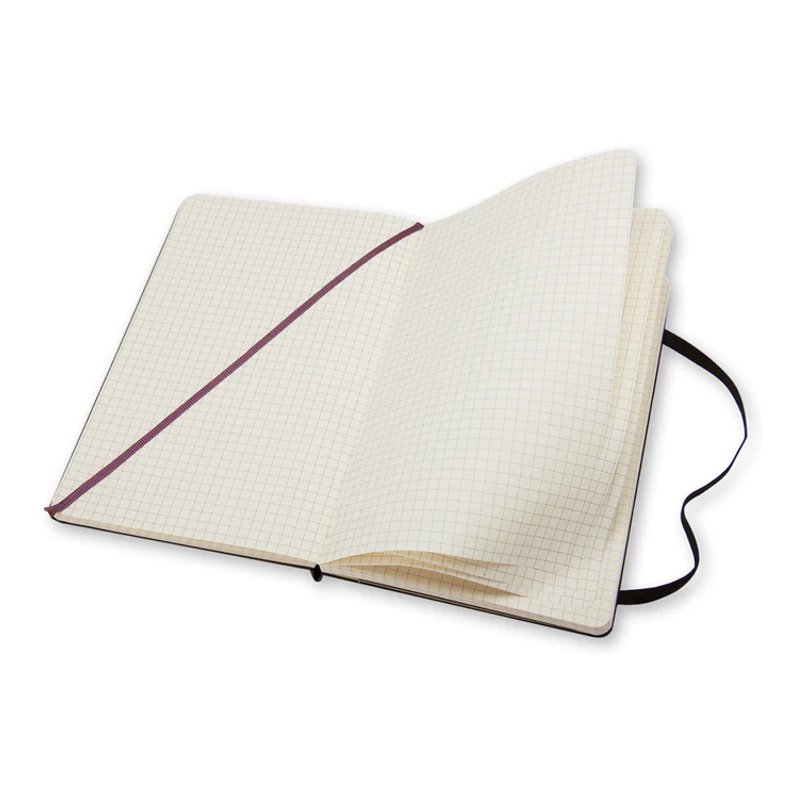 Large Hard Cover Squared Notebook