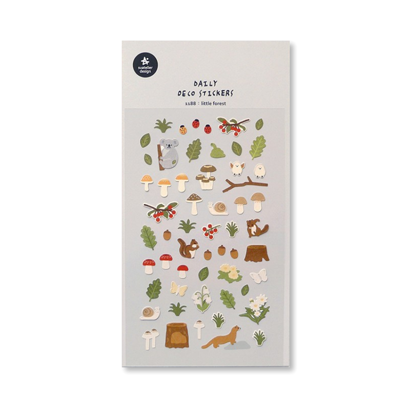 Little Forest Deco Sticker Sheet