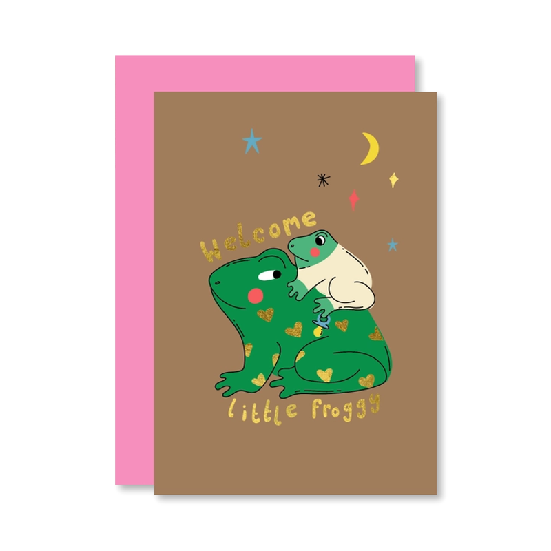 Little Froggy Single Card