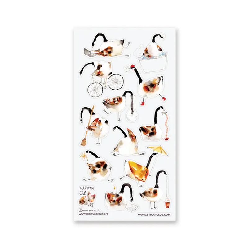 Loosey Goosey Sticker Sheet