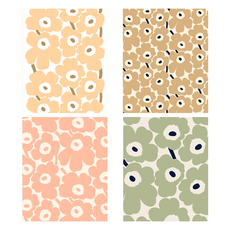 Pastel Marimekko Notes